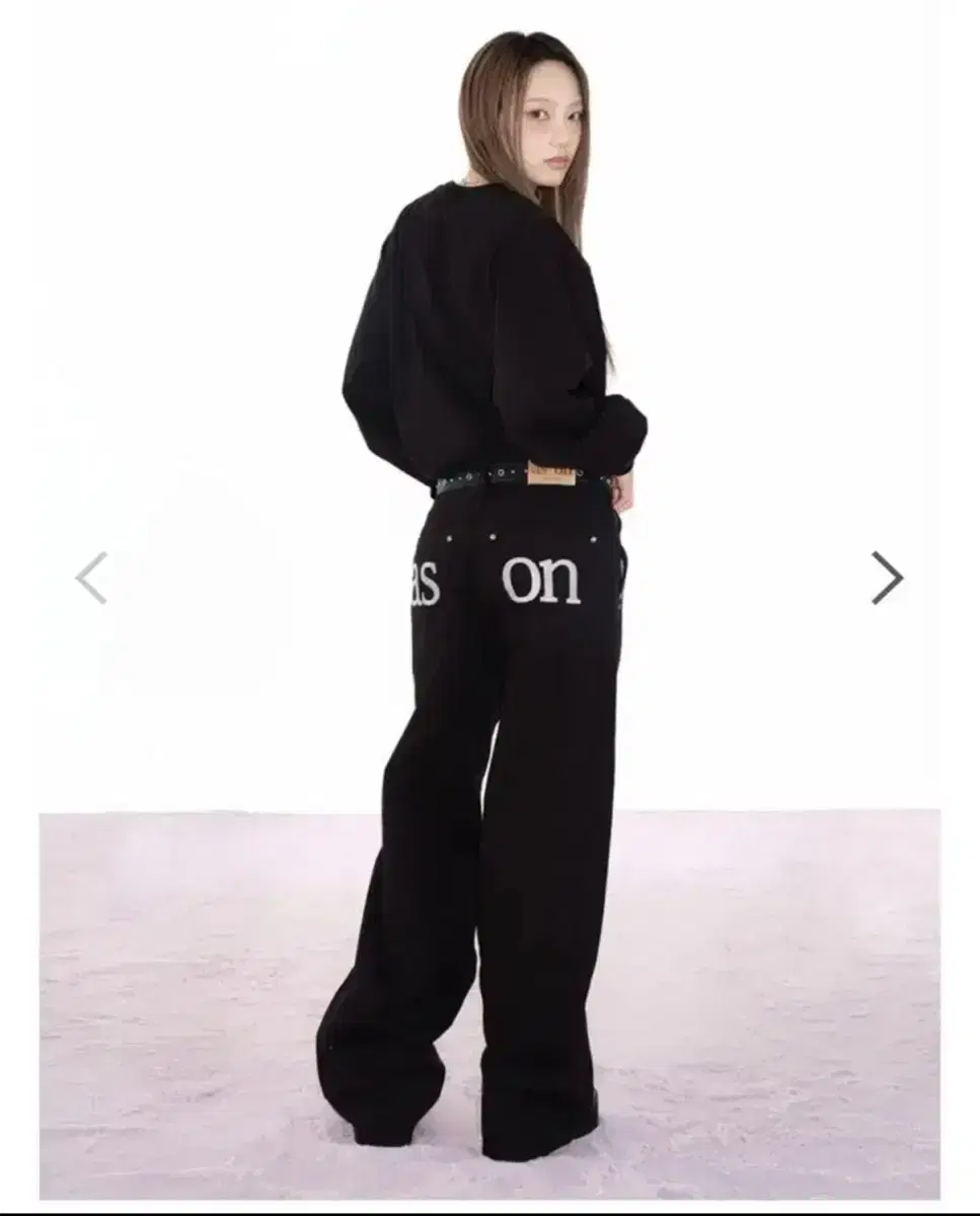 New Ason Smog Wide Pants Black S #애즈온,#애즈온바지,#ason on